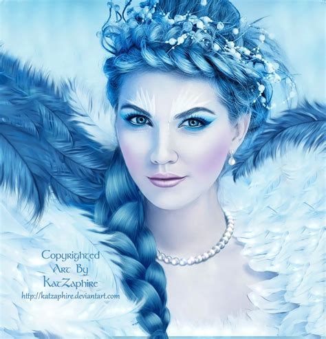 Ice Queen By Katzaphire On Deviantart Ice Queen Snow Queen Makeup