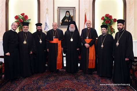 Patriarch of Antioch received Cardinal Sandri | Orthodox Times (en)