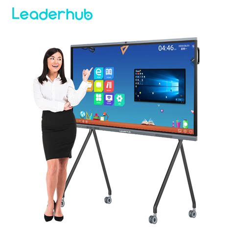 Leaderhub Interactive Touch Screen K Display All In One