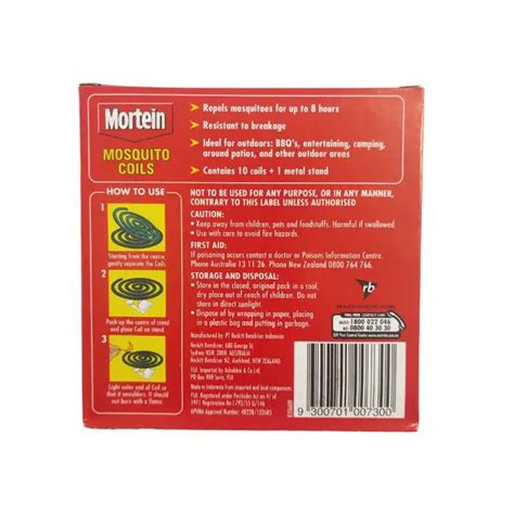 Mortein Mosquito Coils 10 X 5 Bundle Pestrol Pest Control