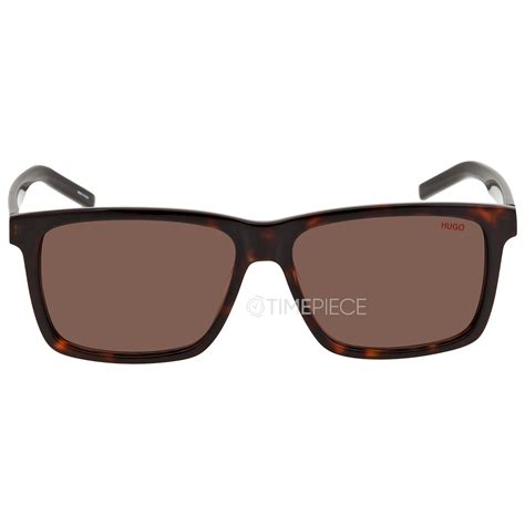 Hugo Boss Brown Square Mens Sunglasses Hg 1013s 008670 57