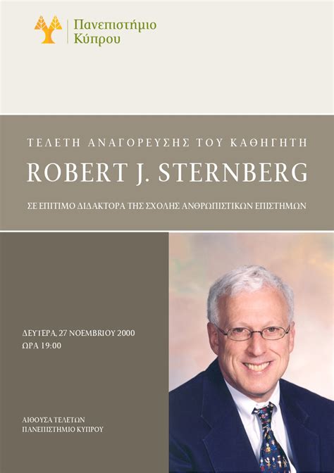 Robert J. Sternberg - Faculty of Humanities