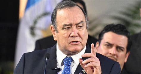 Eeuu Sanciona Al Expresidente De Guatemala Alejandro Giammattei