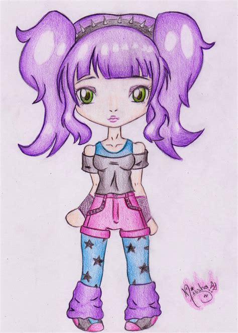 Pastel Goth Girl By Futagofude 2insroid On Deviantart