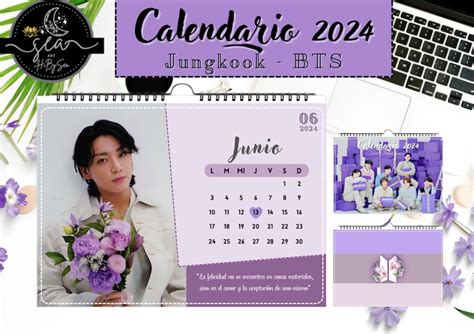 Calendar Jungkook Bts Army Desk And Wall Calendar