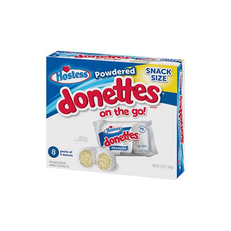 Hostess Powdered Donuts Nutrition Facts