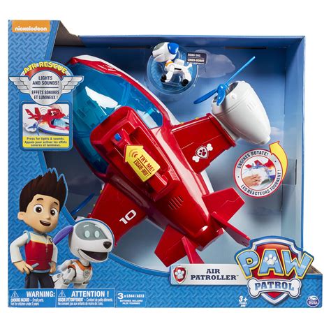 Paw Patrol Lights And Sounds Air Patroller Plane Toys And Games