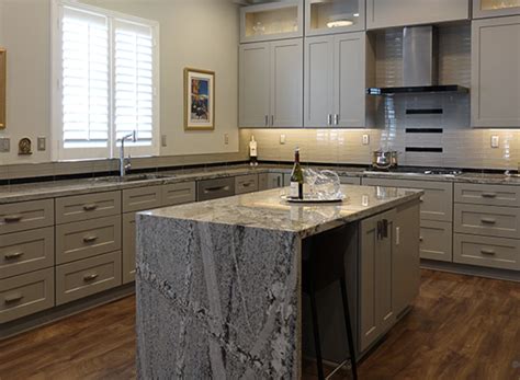 Stone Harbor Gray Kitchen Cabinets