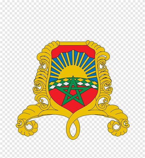 Escudo de armas de Marruecos escudo de armas real de la dinastía