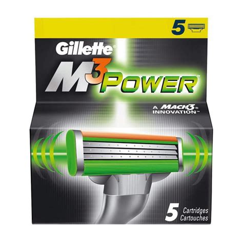 Gillette Scheermesjes Mach3 Power 5 Stuks Voordelig Online Kopen