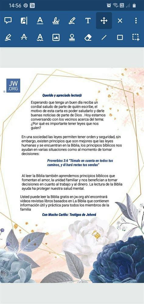 Carta Jw Reino De Dios En Escritura De Cartas Escritura De