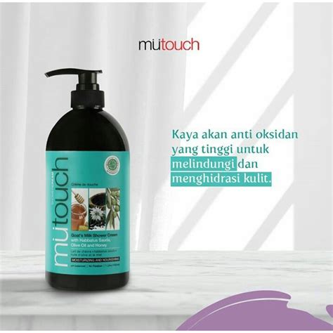 Jual Mutouch Goat S Milk Shower Cream Ml Pump Liter Sabun