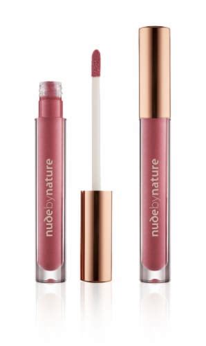 Nude By Nature Moisture Infusion Lipgloss Violet Pink Ct Kroger
