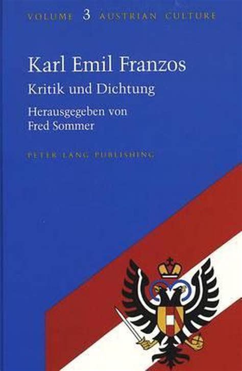 Kritik Und Dichtung Karl Emil Franzos Boeken Bol