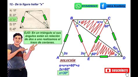 GEOMETRIA CONSTRUCCION DE TRIANGULOS EJERCICIO Nº12 YouTube