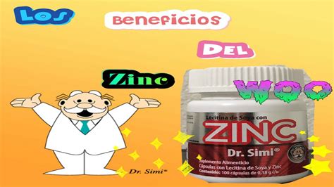 Lecitina De Soya Con Zinc Dr Simi Para Que Sirve