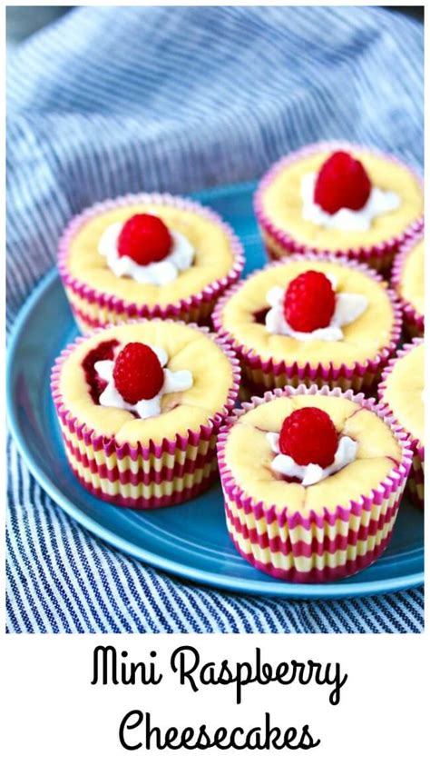 Mini Raspberry Cheesecakes Karens Kitchen Stories