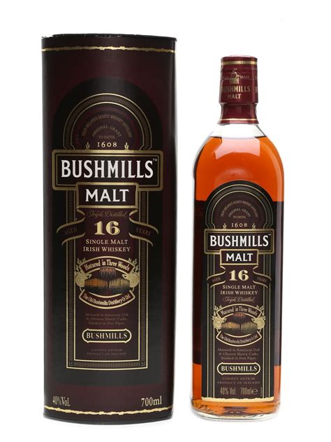 Bushmills 16 Year Old - Lot 14242 - Buy/Sell Irish Whiskey Online