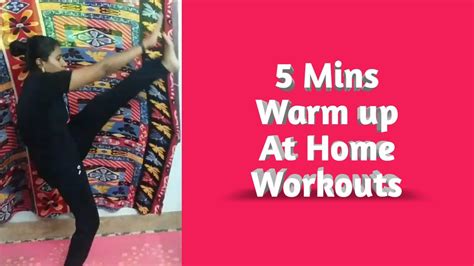 5 Mins Warm Up Exercises Before Workout [ Stretching Pre Workout