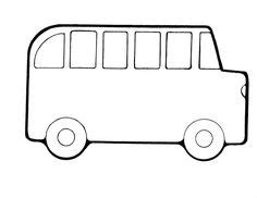 School Bus Outline | Free download on ClipArtMag