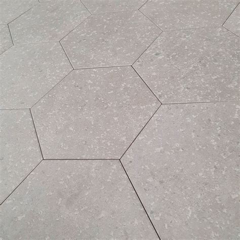 Carrelage Hexagonal Spot Taupe Mat 22 5x25 9 Cm Sol Et Mur