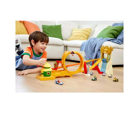 Hot Wheels Super Mario Jungle Kingdom Raceway HMK Best OFF