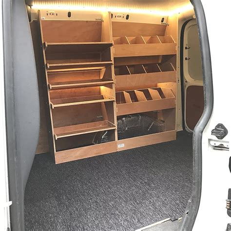 VW Caddy Van Racking SWB Full Driver Side VANRACK