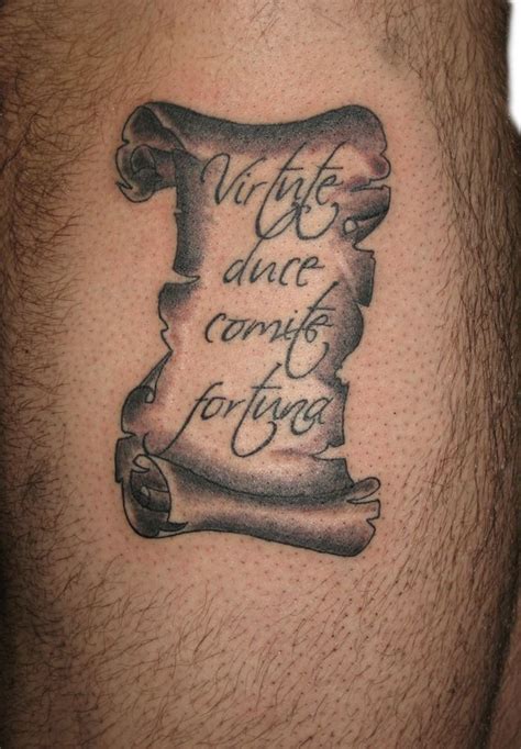 22 best Scroll tattoo images on Pinterest | Scroll tattoos, Bible ...