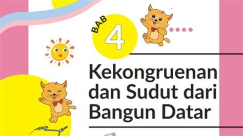 Kekongruenan Dan Sudut Dari Bangun Datar Matematika Kelas Sd