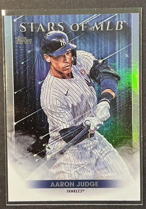 2022 Aaron Judge Topps Stars OF MLB Card SMLB 14 RC New York Yankees