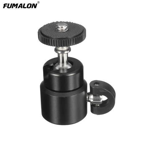 Aliexpress Buy Inch Metal Mini Ball Gopro Hot Shoe Mount Tripod Head Flash Bracket