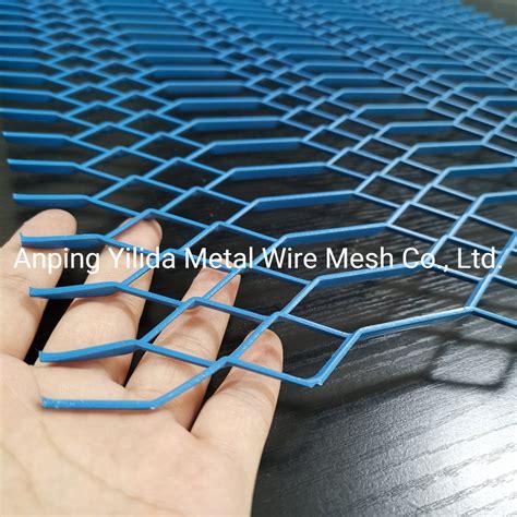 Powder Coated Galvanized Expanded Gothic Mesh China Expanded Metal