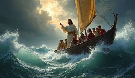Versículo Jesus Acalma A Tempestade