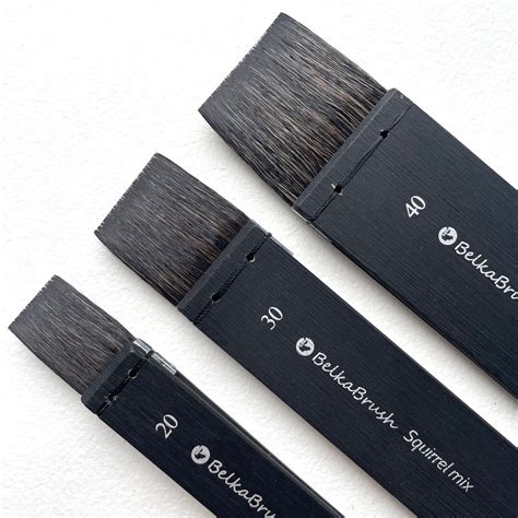 Кисть лайнер синтетика BelkaBrush - Belka Brush Shop