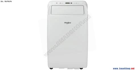 Мобильный кондиционер Whirlpool PACF212HP W (White)
