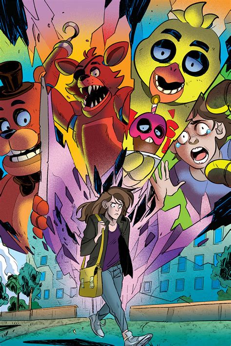 The Twisted Ones Graphic Novel Colour Swap Fivenightsatfreddys