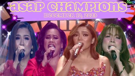 ASAP CHAMPIONS ASAP Divas 12 10 2023 YouTube