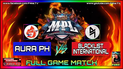 MPLS6 WEEK 2 DAY 2 AURA PH Vs BLACKLIST INTERNATIONAL FULL GAME