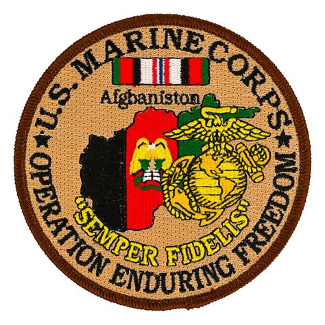 US Marine Corps Operation Enduring Freedom Patch Flying Tigers Surplus