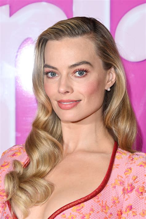 Margot Robbie In Vivienne Westwood At The Barbie London Photocall Tom