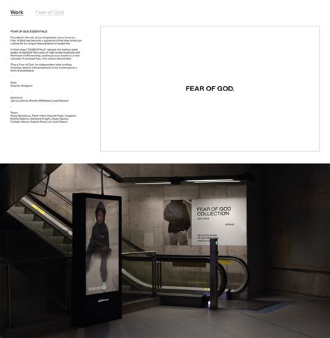 FEAR OF GOD ESSENTIALS on Behance