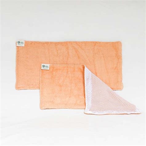 Organic Cotton Face Towel Exfoliating Washcloth — Simple Ecology