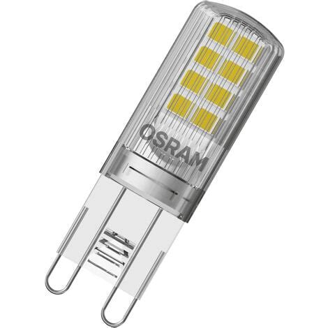 OSRAM Lampe LED Star PIN G9 Base Verre Clair Blanc Chaud 2700K