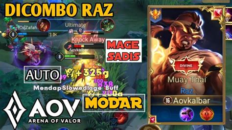 Aov Raz Gameplay Mage Dengan Skill Yang Perlu Di Perhitungkan Arena Of