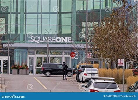 The Entrance To Square One Shopping Centre In Mississauga Ontario