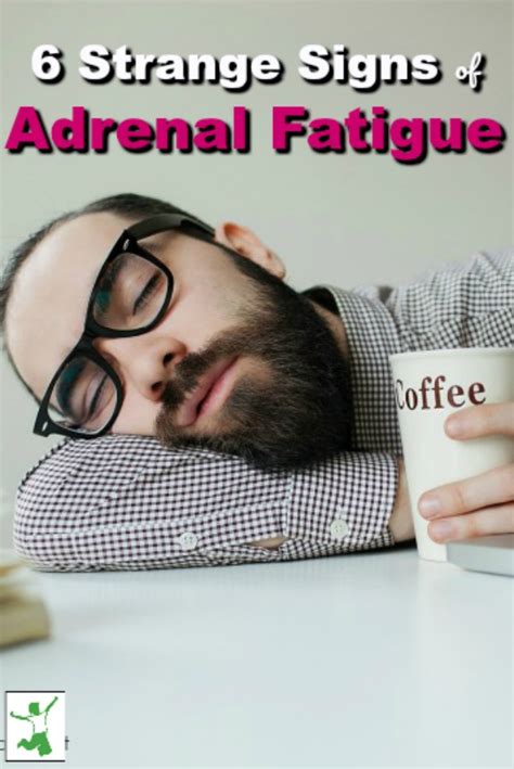 6 Little Known Signs Of Adrenal Fatigue Healthy Home Economist