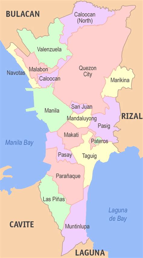 Manila District Map