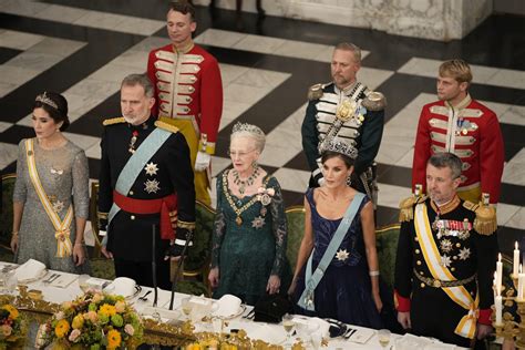 Fotos De La Cena En Honor De Los Reyes De España En Dinamarca