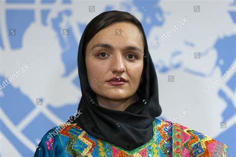 Afghanactivist Politician Zarifa Ghafari Former Afghan Editorial Stock