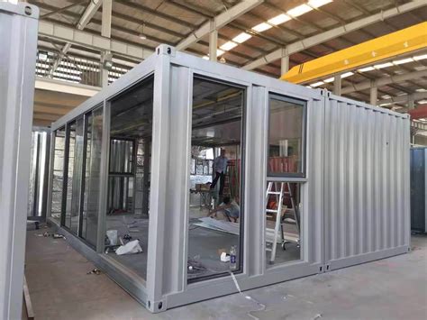 Iso Approved Villa Dxh Flat Pack Customizable Size Prefabricated House